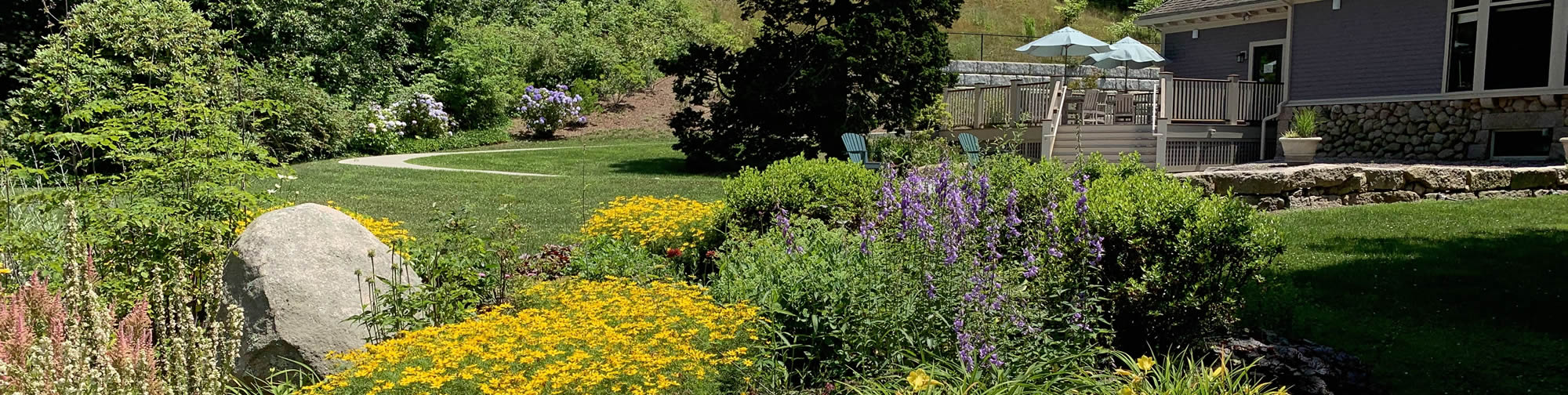 west-falmouth-library-cape-cod-garden