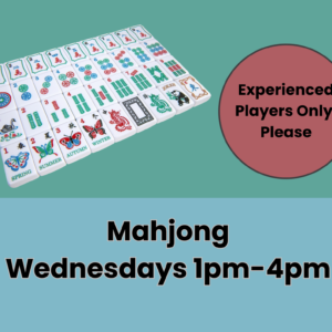 January 2025 Mahjong Flyer