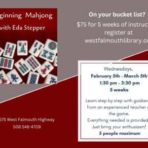 flyer for Beginners Mahjong