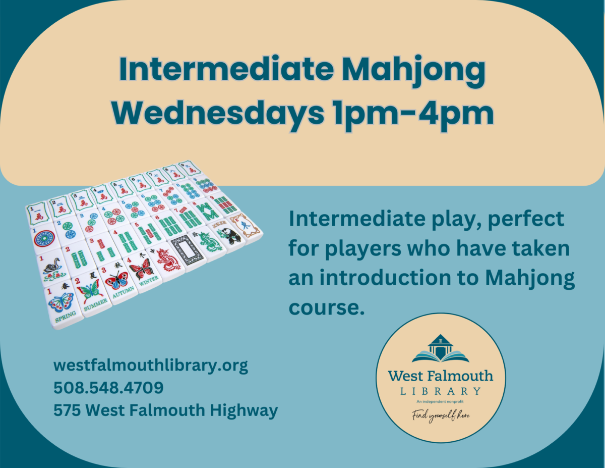 February 2025 Tuesday Mahjong Flyer